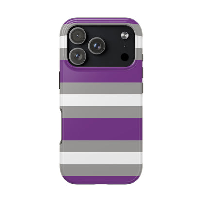Graysexual Pride iPhone Case