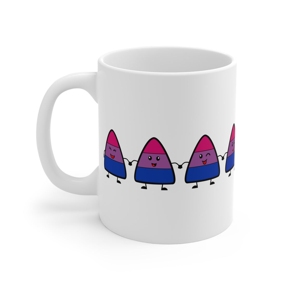 Bi Pride Candy Corn Mug