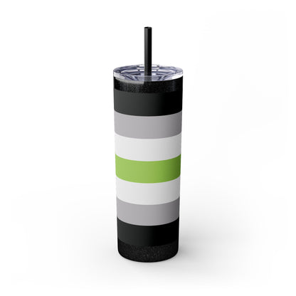 Agender Pride Tumbler