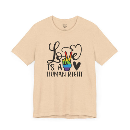 Love Is a Human Right Tee