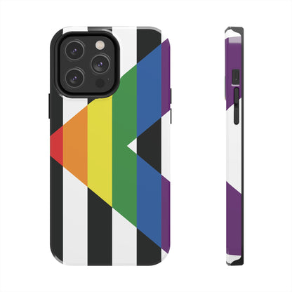 Straight Ally Pride iPhone Case