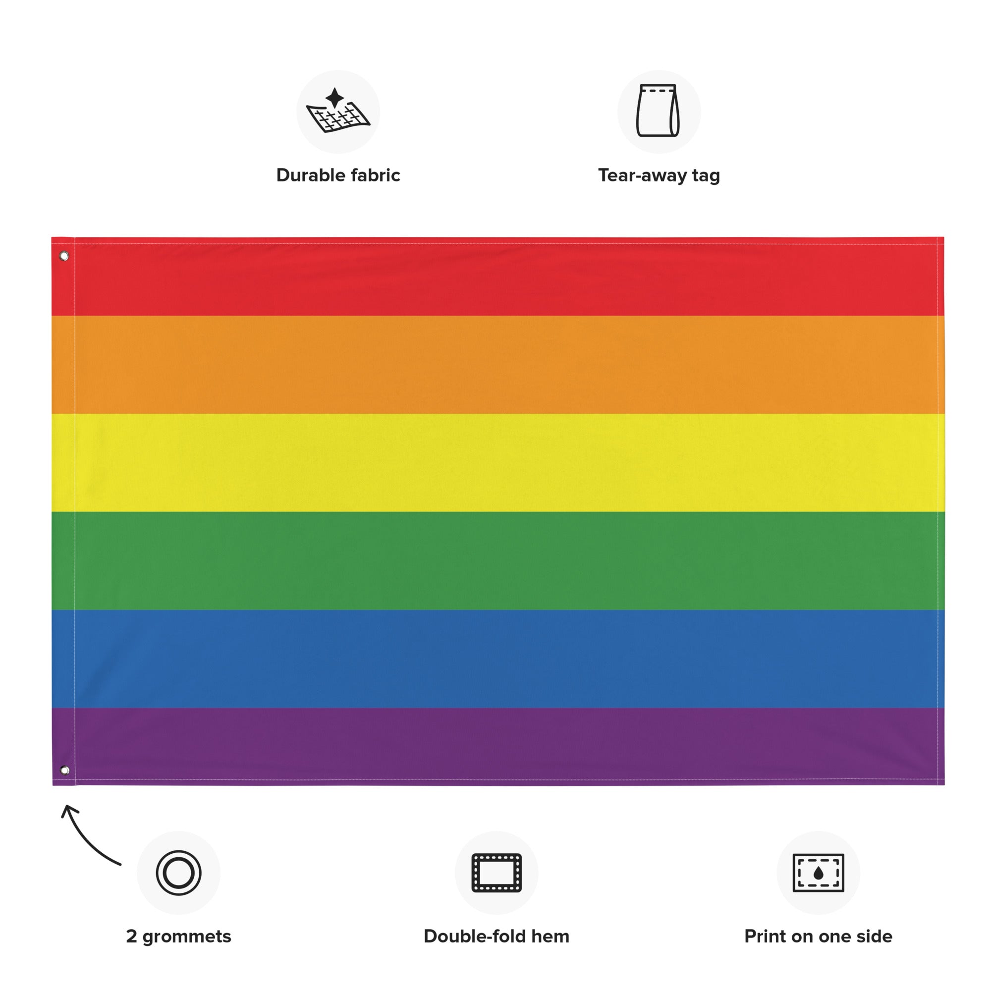 Pride Rainbow Flag