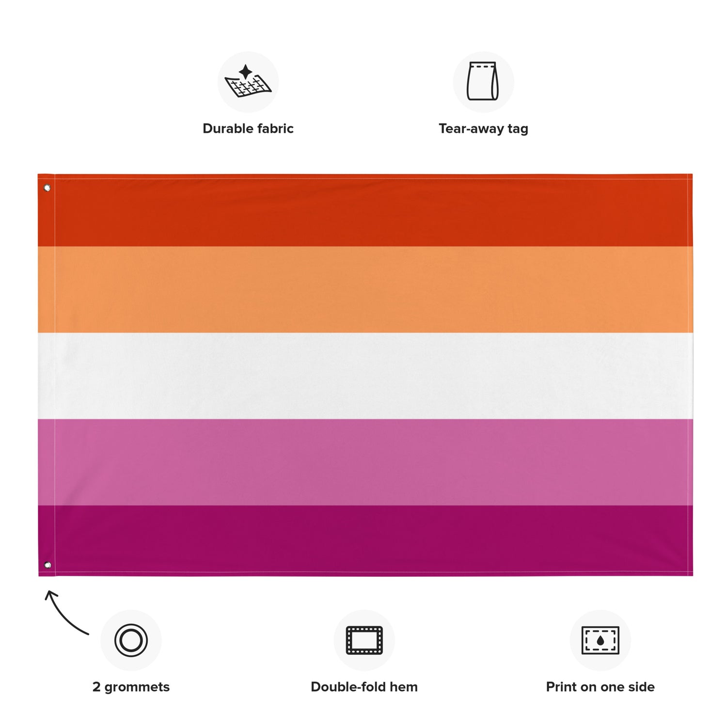 Lesbian Pride Flag