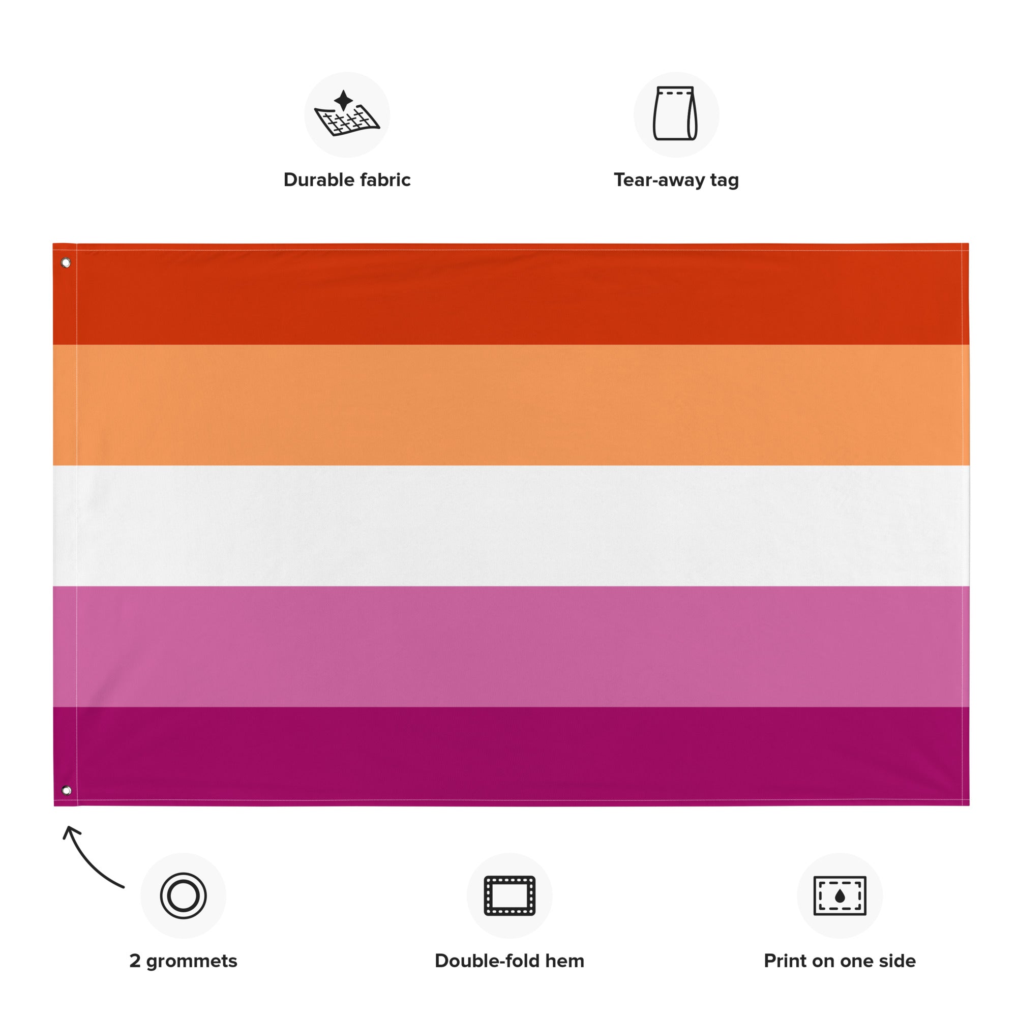 Lesbian Pride Flag