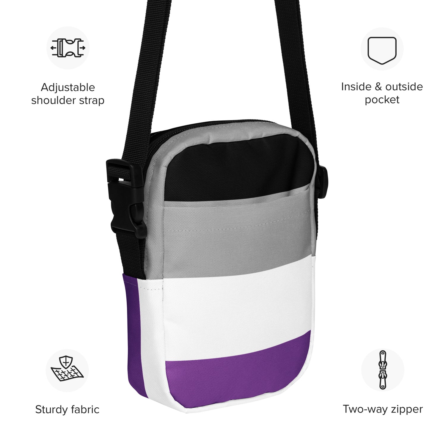 Asexual Crossbody Bag