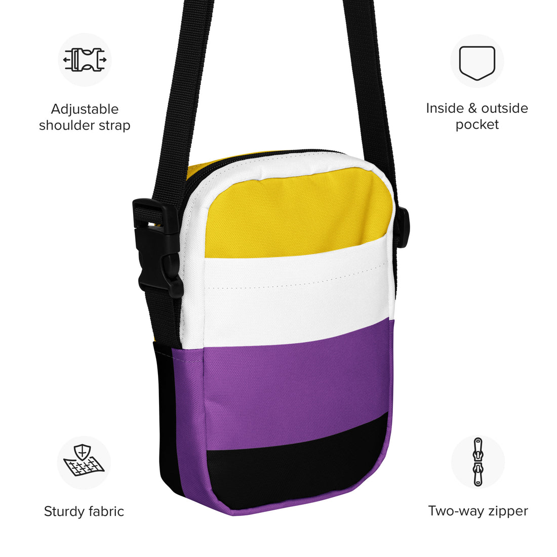 Non-Binary Crossbody Bag