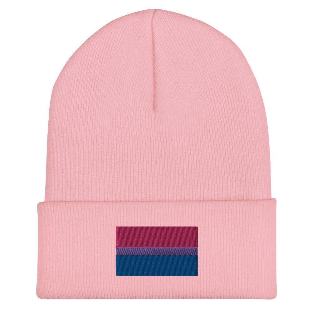 Bisexual Pride Cuffed Beanie - Equality Trading Post 