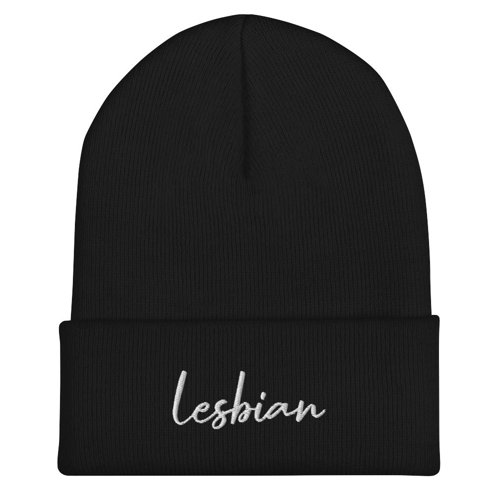 Lesbian Cuffed Beanie - Equality Trading Post 