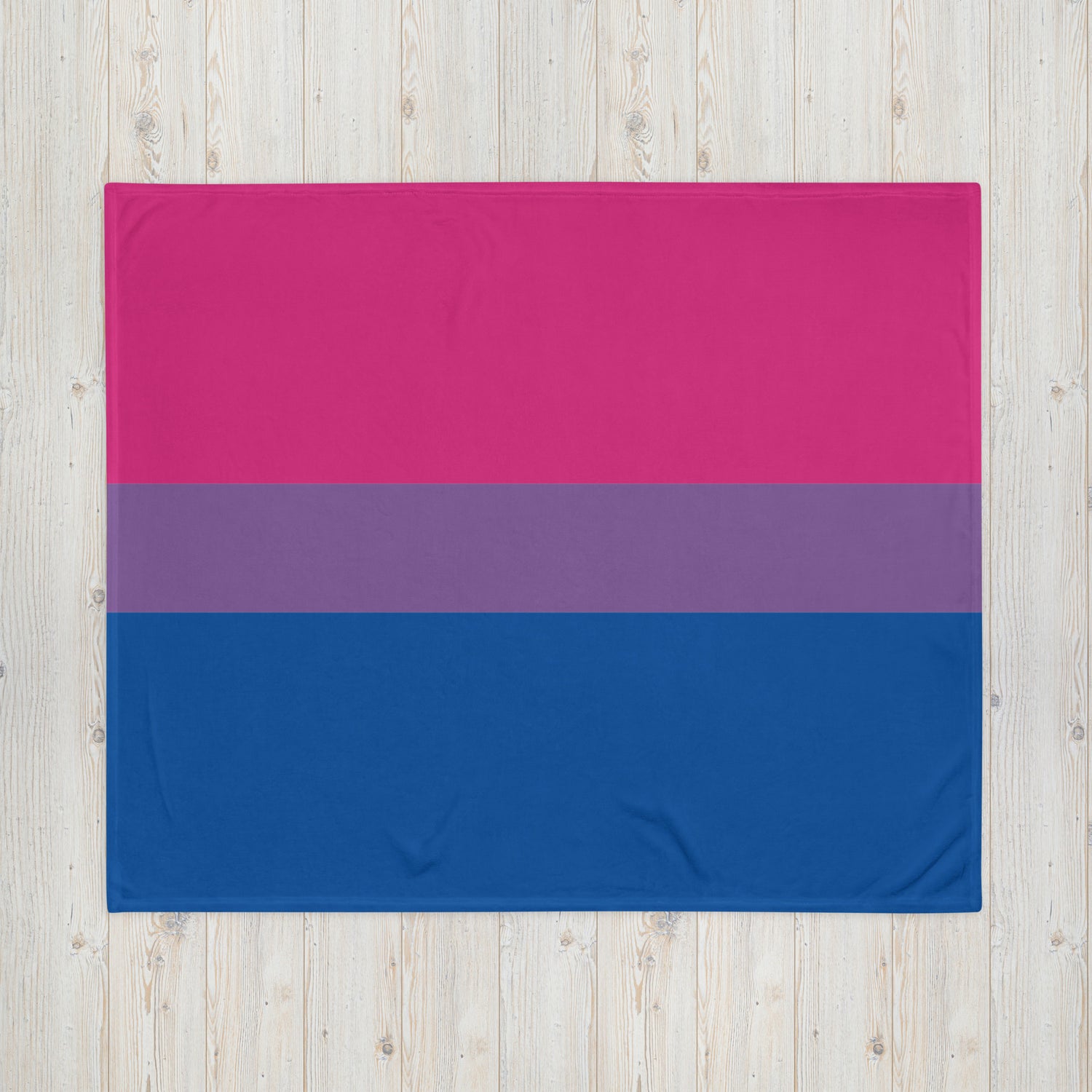 Bisexual Pride Throw Blanket