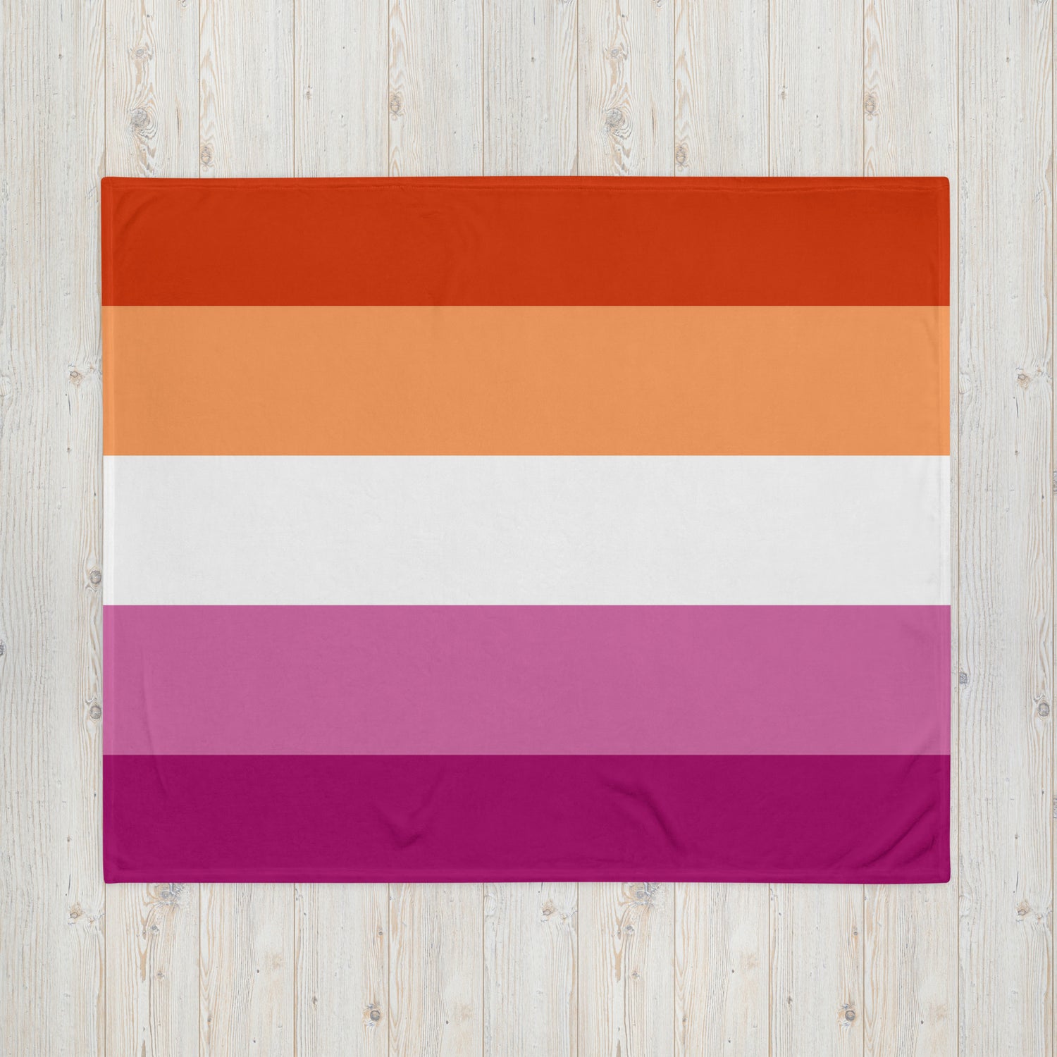 Lesbian Pride Throw Blanket