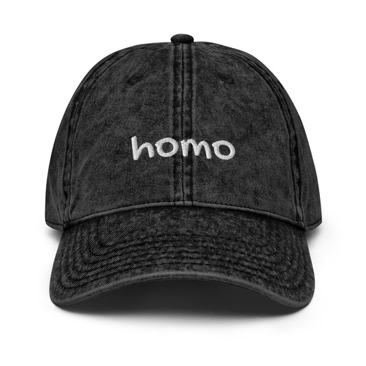 Homo Vintage Twill Cap