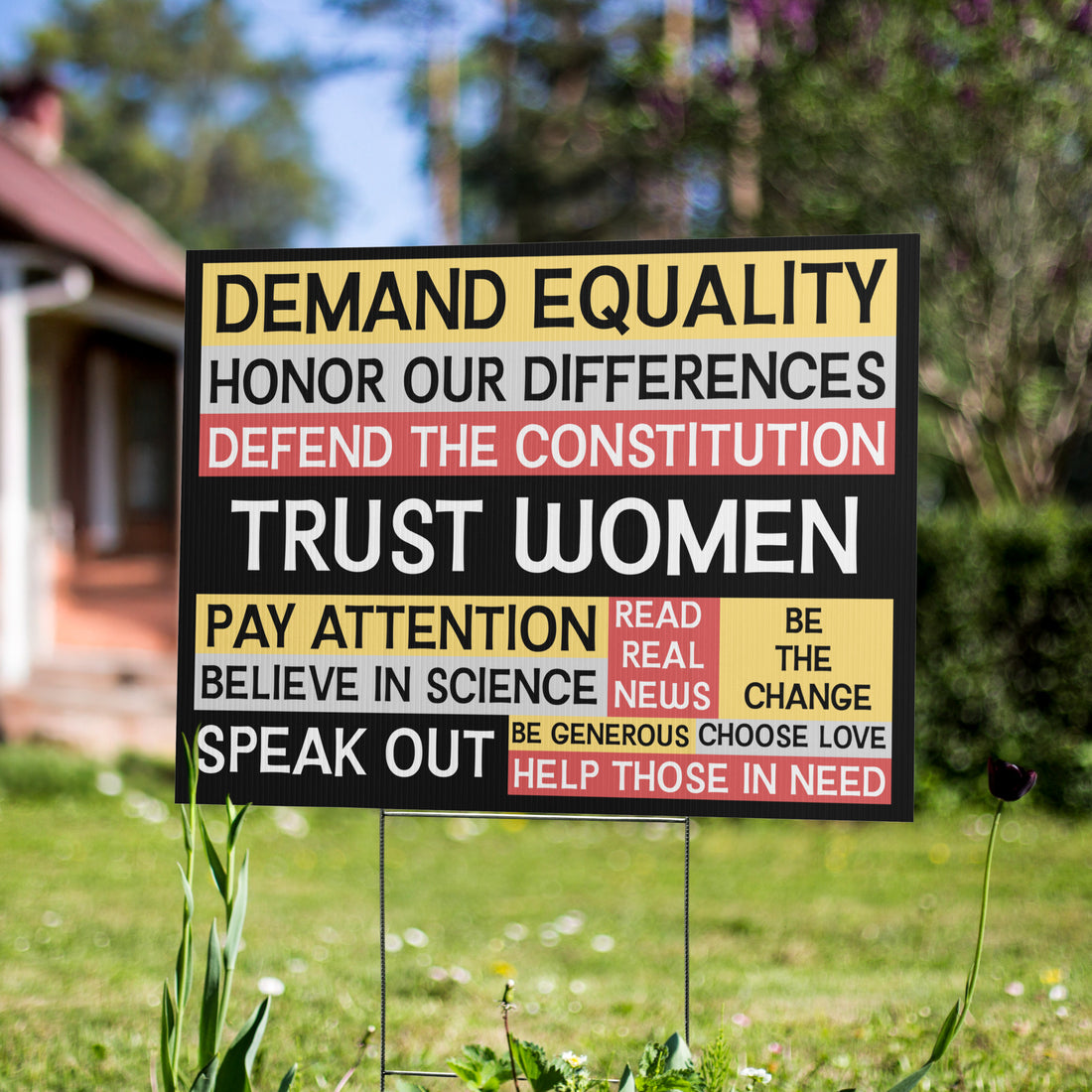 Equality Yard Sign